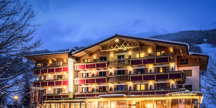 Dovolená v rakouském Saalbachu: 4* hotel s polopenzí, saunový svět, více než 200 km sjezdovek