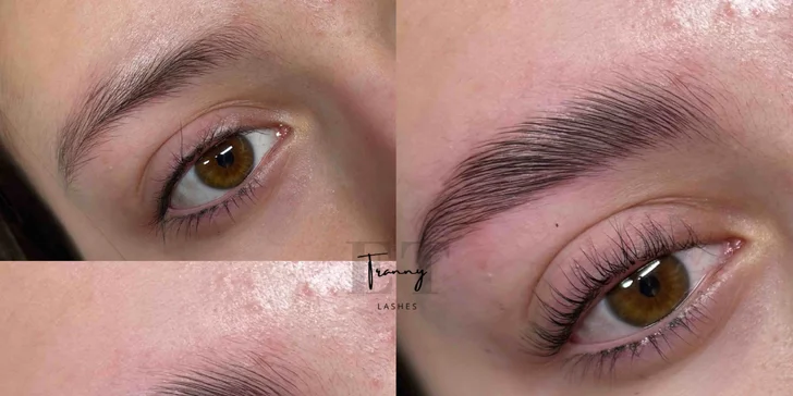 Pro krásný pohled: laminace obočí či lash lifting řas i balíček obou procedur nebo permanentka