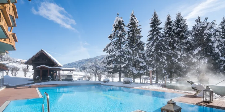 Dovolená v Korutanech: luxusní 5* hotel s polopenzí plus a termálním wellness, vč. karty výhod