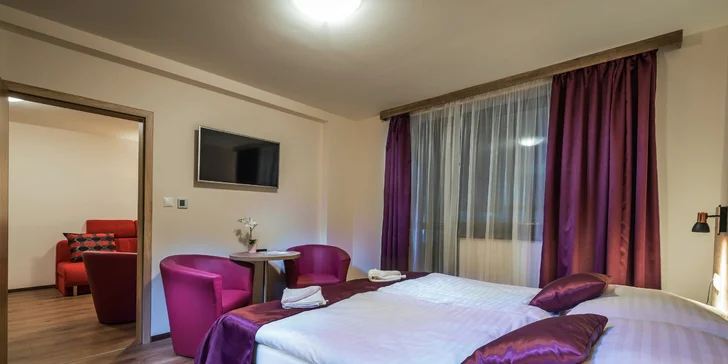 Skvělá dovolená v nových apartmánech v Dunajské Stredě přímo propojených s Thermalparkem