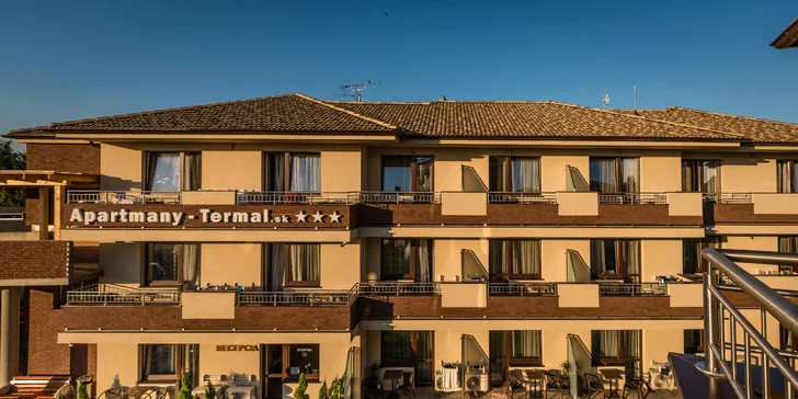 Skvělá dovolená v nových apartmánech v Dunajské Stredě přímo propojených s Thermalparkem