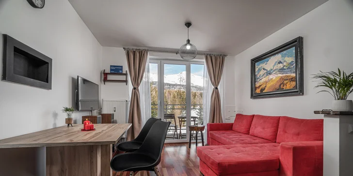 Poznejte kouzlo Vysokých Tater: apartmán pod Gerlachem, vč. privátního wellness