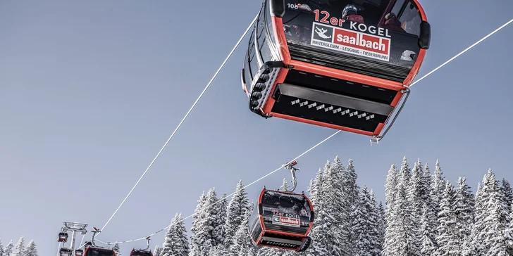 Dovolená v rakouském Saalbachu: 4* hotel s polopenzí, saunový svět, více než 200 km sjezdovek