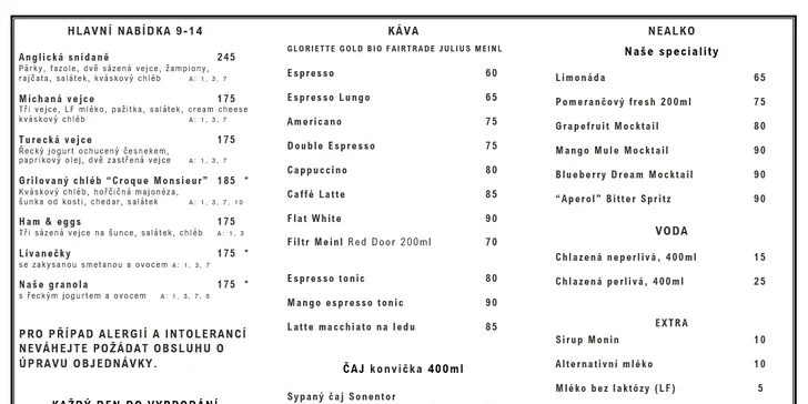 Obědové menu nasladko i naslano: polévka, hlavní chod a limonáda pro 1 a 2 osoby