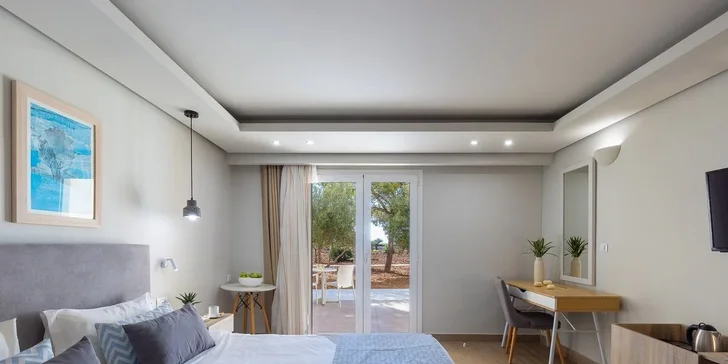 Letecky na Krétu: hotel Giannoulis Almyra Beach***** s all inclusive, bazén i dětský klub Čedog