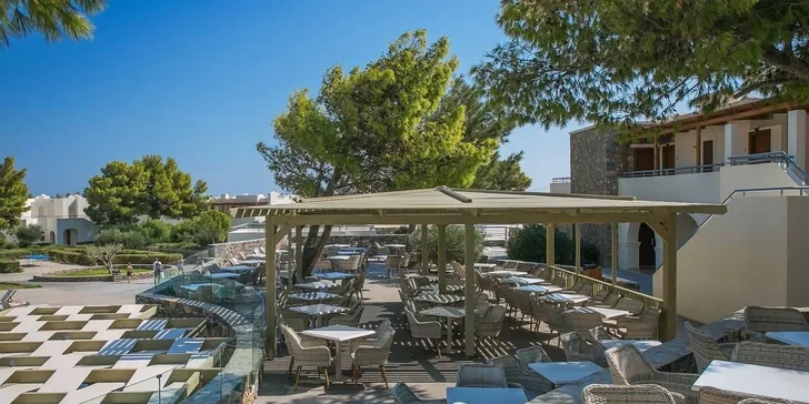 Letecky na Krétu: hotel Giannoulis Almyra Beach***** s all inclusive, bazén i dětský klub Čedog