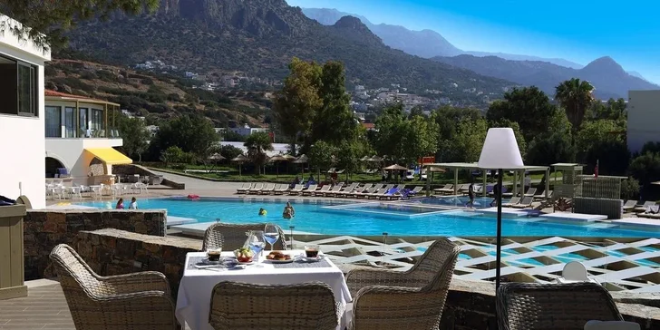 Letecky na Krétu: hotel Giannoulis Almyra Beach***** s all inclusive, bazén i dětský klub Čedog