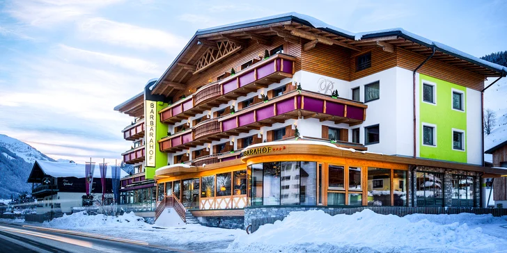 Dovolená v rakouském Saalbachu: 4* hotel s polopenzí, saunový svět, více než 200 km sjezdovek