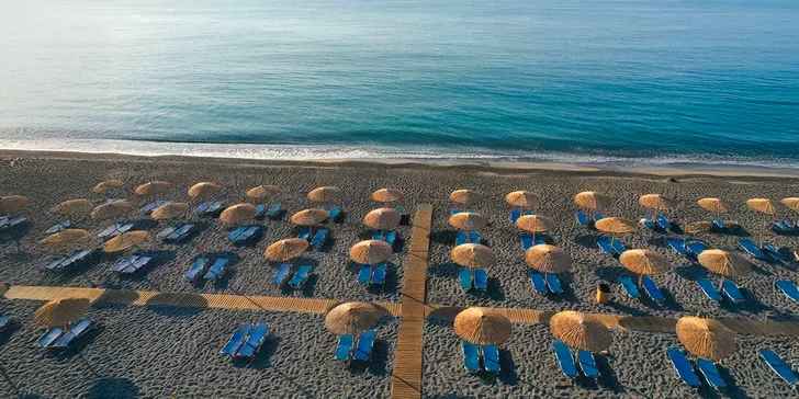 Letecky na Krétu: hotel Giannoulis Almyra Beach***** s all inclusive, bazén i dětský klub Čedog