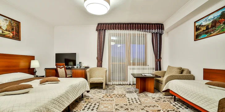Polské Beskydy: hotel se snídaní či polopenzí a neomezeným vstupem do wellness