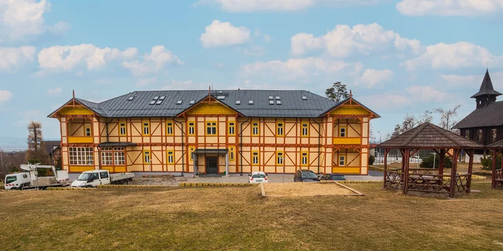 Pobyt v srdci Vysokých Tater: apartmán s plně vybavenou kuchyní, atrakce pro celou rodinu
