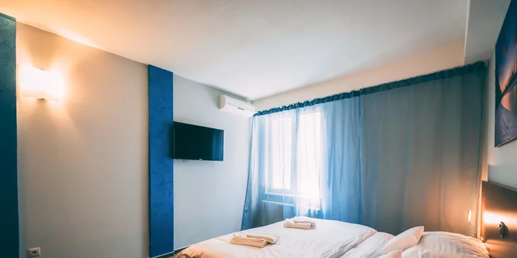 Romantický pobyt v Nitře s privátním wellness na střeše s výhledem na město a snídaní