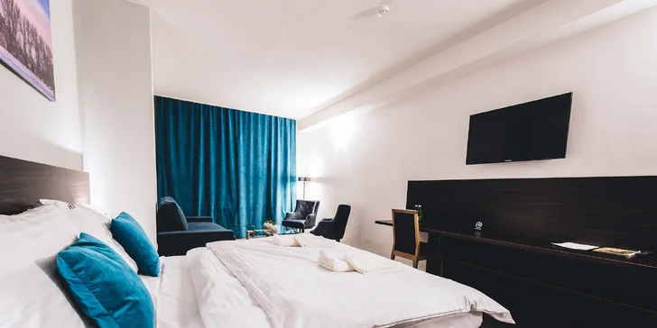 Romantický pobyt v Nitře s privátním wellness na střeše s výhledem na město a snídaní
