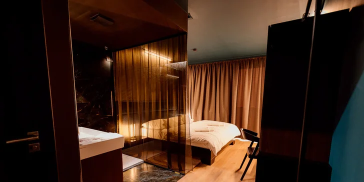 Romantický pobyt v Nitře s privátním wellness na střeše s výhledem na město a snídaní