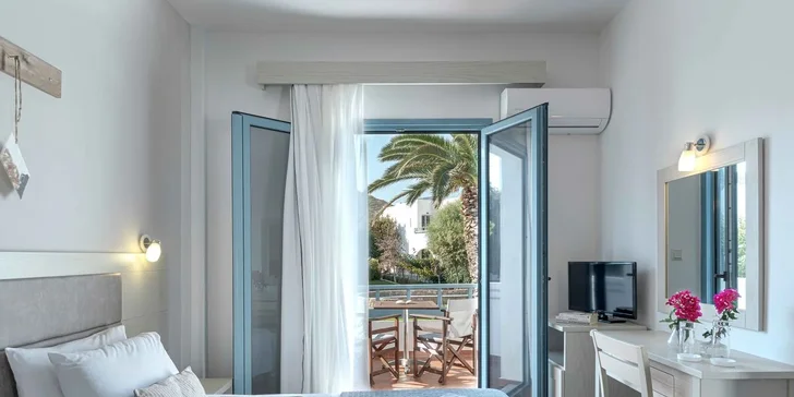 Dovolená v Řecku: 4* hotel na ostrově Skyros, all inclusive, 5 minut od pláže