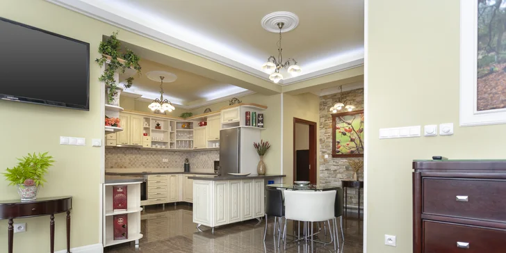 Dovolená v apartmánu v Belianských Tatrách: snídaně či polopenze a vstup do privátní vířivky