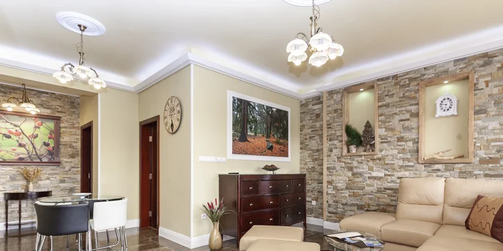 Dovolená v apartmánu v Belianských Tatrách: snídaně či polopenze a vstup do privátní vířivky