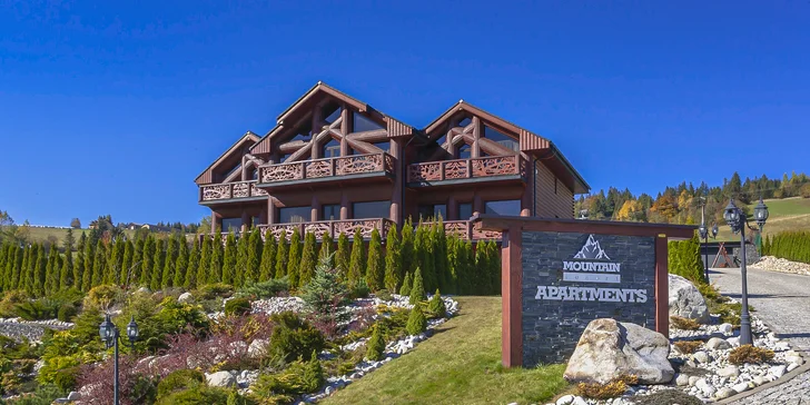 Dovolená v apartmánu v Belianských Tatrách: snídaně či polopenze a vstup do privátní vířivky