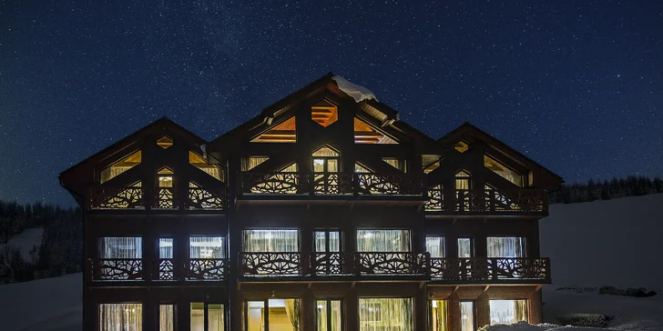 Dovolená v apartmánu v Belianských Tatrách: snídaně či polopenze a vstup do privátní vířivky