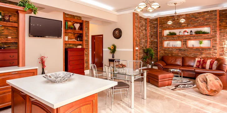 Dovolená v apartmánu v Belianských Tatrách: snídaně či polopenze a vstup do privátní vířivky