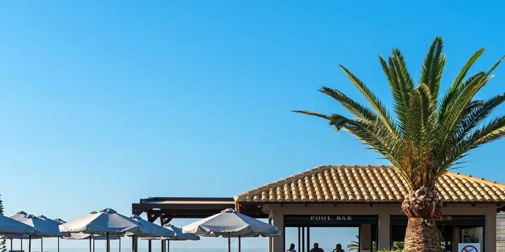Letecky na Krétu: 5* hotel u pláže, all inclusive, bazény, tenis i miniclub