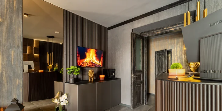 Privátní wellness pro 2 až 4 osoby: sauna, vířivka, ovocný talíř i prosecco