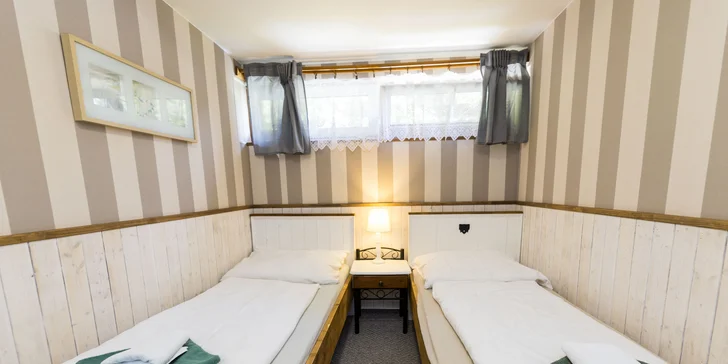 Penzion v Peci pod Sněžkou se snídaní či polopenzí, saunou i tenisem