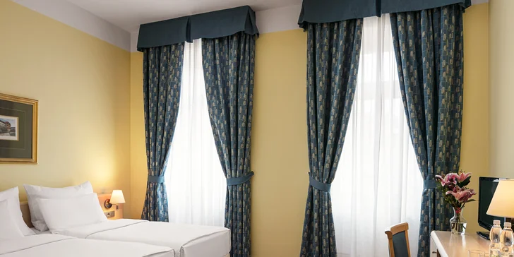 Ubytování v hotelu se snídaní v centru Prahy: 6 min pěšky od Národky, 10 min od Václaváku