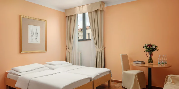 Pobyt na Malé Straně: 1–4 noci přímo pod Petřínem, snídaně i hodinka relaxu v sauně
