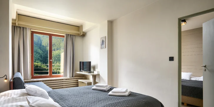 Wellness ve Špindlu se snídaní či polopenzí, neomezený vstup do bazénu a saunového světa