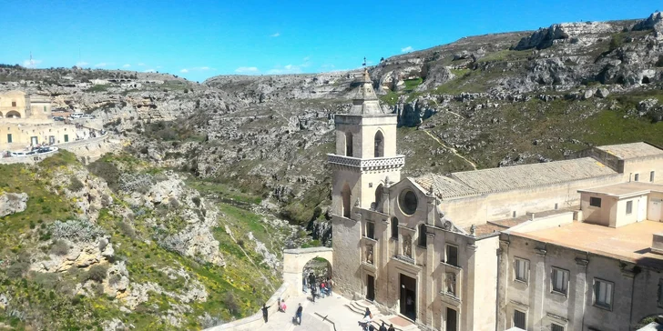 Matera - úchvatné město ve skále: 2 noci v hotelu i letenky, podrobný itinerář
