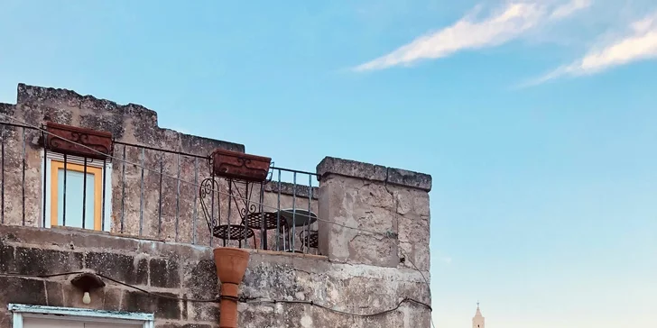 Matera - úchvatné město ve skále: 2 noci v hotelu i letenky, podrobný itinerář