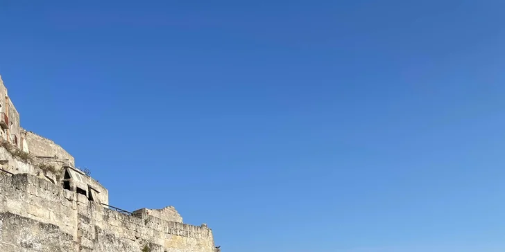 Matera - úchvatné město ve skále: 2 noci v hotelu i letenky, podrobný itinerář