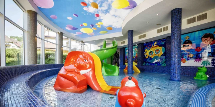 Pobyt ve Slezských Beskydech: hotel se super wellness a spoustou atrakcí pro děti, snídaně či polopenze