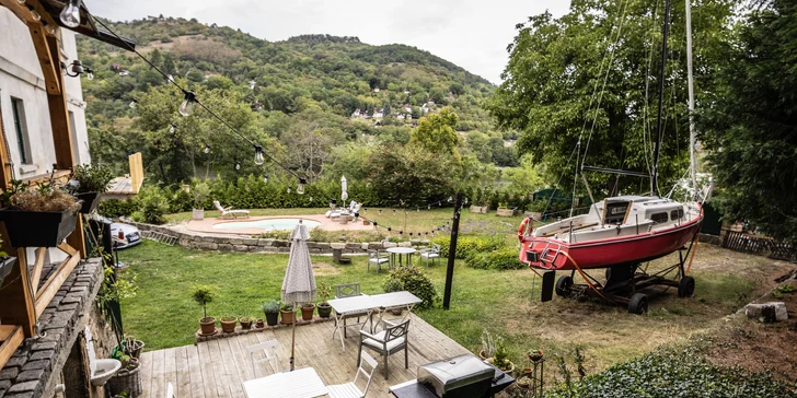 Krásné pokoje u Ústí nad Labem se snídaní až pro 4 osoby