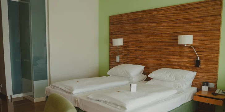 Součástí je vždy king size postel.