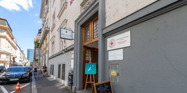 Artelier nájdete na Grösslingovej ulici v Starom Meste