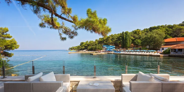 V blízkosti mesta Poreč vás ubytuje 4* hotel Villa Galijot Plava Laguna.