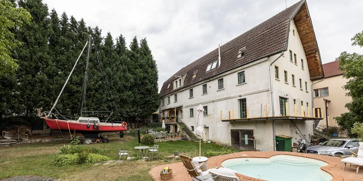 Krásné pokoje u Ústí nad Labem se snídaní až pro 4 osoby