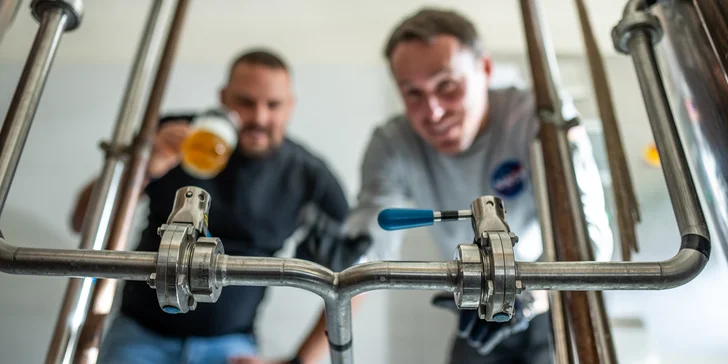 Pro milovníky piva: prohlídka pivovaru Bašta i pečená kachna pro 1 či 2 osoby