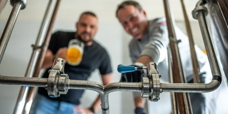Pro milovníky piva: prohlídka pivovaru Bašta i pečená kachna pro 1 či 2 osoby