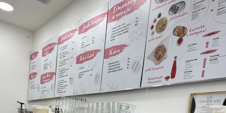 Kurz přípravy sushi pro dospělé i děti: maki, nigiri, tempura i futomaki vč. certifikátu
