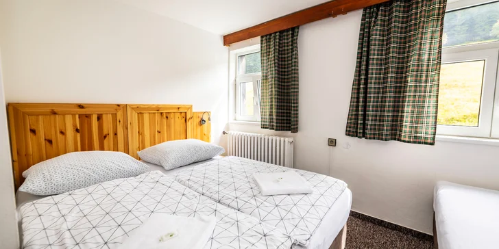 Horský hotel v Peci pod Sněžkou: uprostřed přírody, u turistických tras a se snídaní