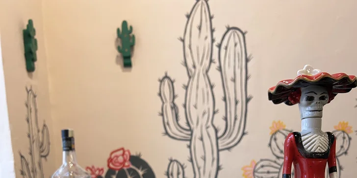 Tříchodové menu v mexické restauraci v centru Brna: tacos, quesadilla, burrito i tequilla