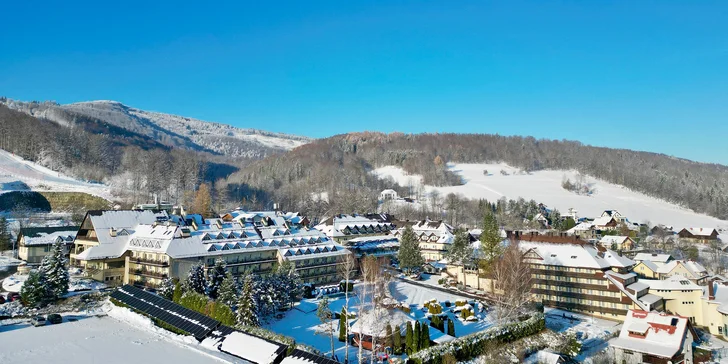 Pobyt ve Slezských Beskydech: hotel se super wellness a spoustou atrakcí pro děti, snídaně či polopenze