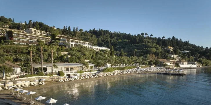 Dovolená na Korfu: 4* hotel Aeolos Beach u pláže, all inclusive, bazén i let