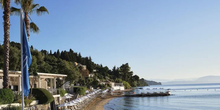 Dovolená na Korfu: 4* hotel Aeolos Beach u pláže, all inclusive, bazén i let