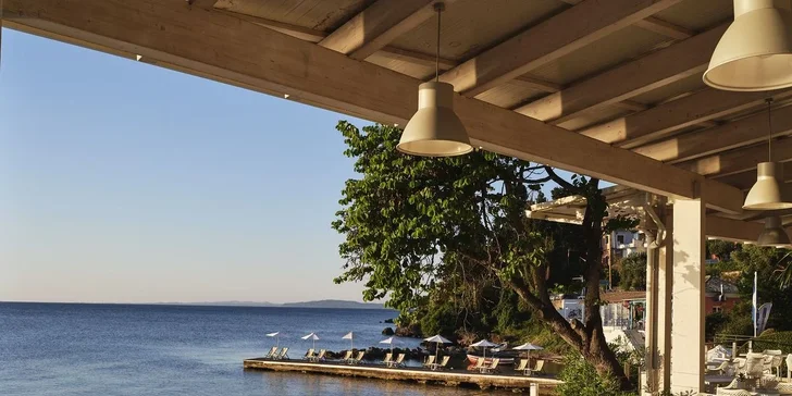 Dovolená na Korfu: 4* hotel Aeolos Beach u pláže, all inclusive, bazén i let