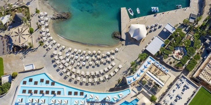 Kréta letecky: 5* hotel s all inclusive, přímo u pláže