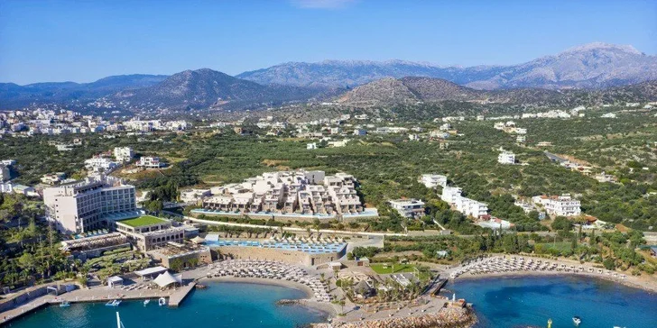 Kréta letecky: 5* hotel s all inclusive, přímo u pláže